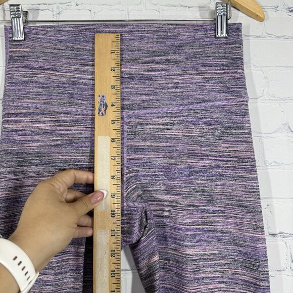 Lululemon Space Dye Leggings Women Size 6 Camo Lavender Gym Running Athletic - Picture 10 of 13